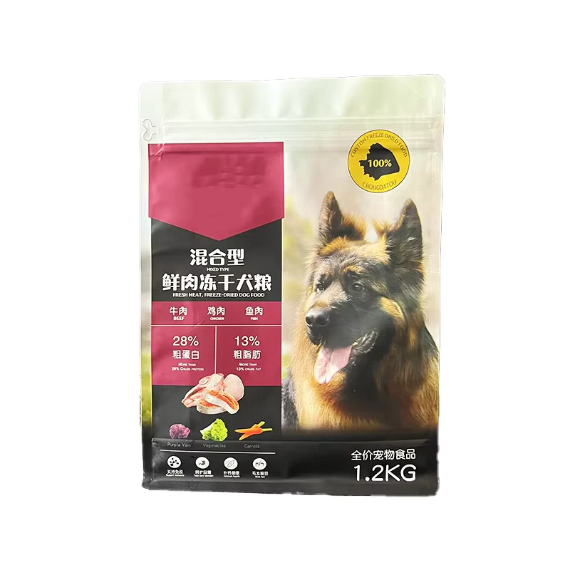 1.2kg-Eight-Side-Sealed-Stand-Pouch-Dog-Kibble-Food-Grade-High-for-Moisture-Proof-Gravure-Printed-Custom-Printed-Pet-Food