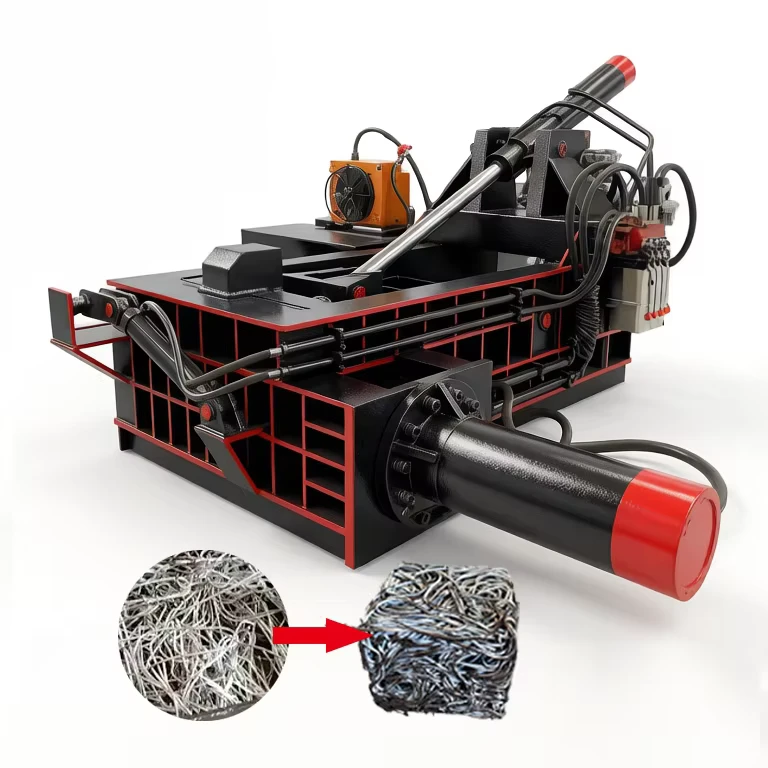 15kW-Power-Metal-Scrap-Baling-Press-Machine-Stainless-Steel-Alloy-Compactor-Scrap-Metal-Processing-Machine