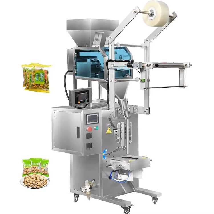 2-Head-Weigher-Multi-function-Food-Seeds-Peanut-Coffee-Beans-Snack-Forage-Filling-Sealing-Packaging-Weighing-Packing-Machine