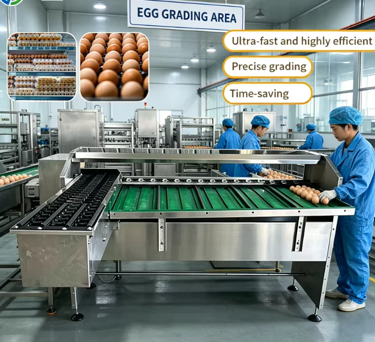 5400pcs-h-5-Grades-380V-1.1kW-High-Speed-Egg-Size-Classification-Machine-for-Farm-Egg-Weight-Sorting-Grader-Machine