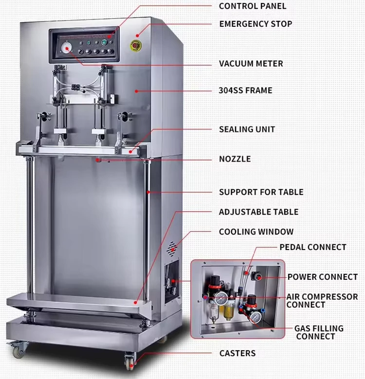 600MM-Sealing-Width-External-Food-Vacuum-Packaging-Machine-Rice-Packing-Machine-with-CE