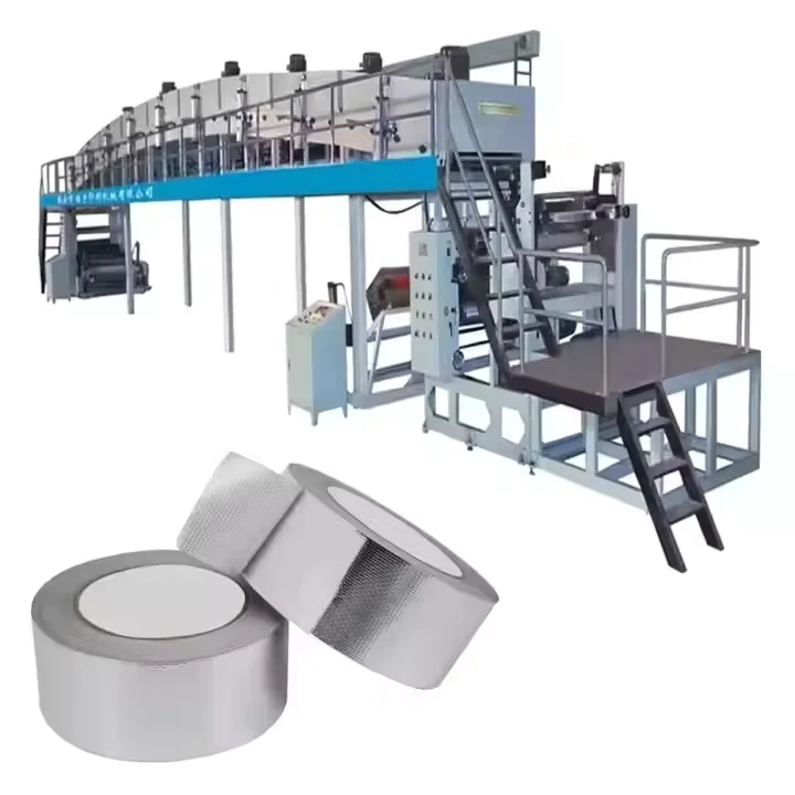 Adhesive-Tape-Aluminum-Foil-Tape-Coating-Making-Machine