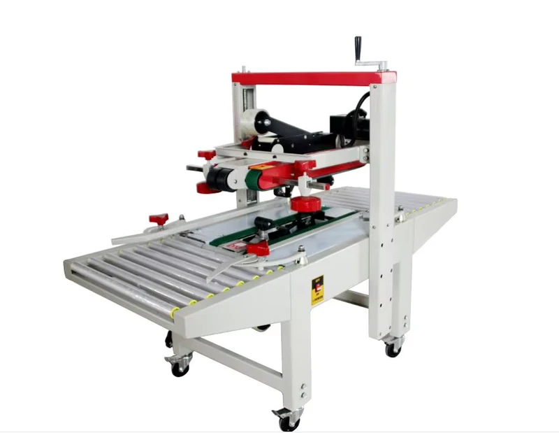 Adhesive-Tape-Box-Case-Flaps-Folding-Seal-Carton-Sealer-Carton-Sealing-Machine