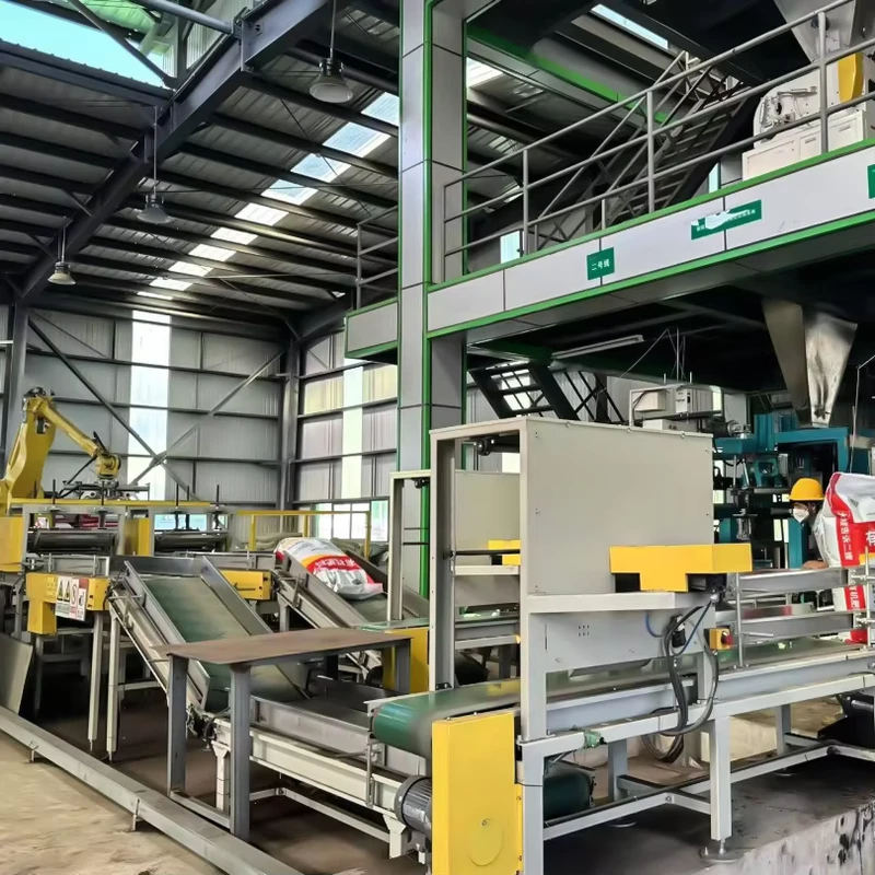Animal-Feed-Food-Fertilizer-Bag-Auto-Packaging-Machine-Palletizer-Packing-Line