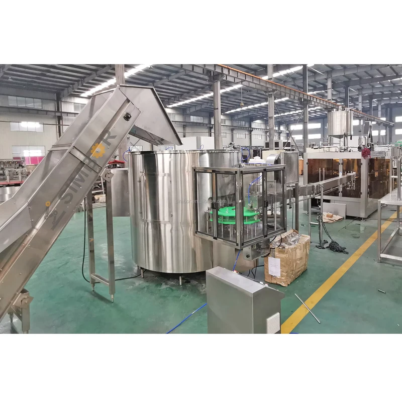 Auto-Juice-Water-Cola-Drink-Plastic-Empty-Bottle-Unscrambler-Machine-Sorting-Arrange-Bottle-Machine-to-Filling-Bottling-Line