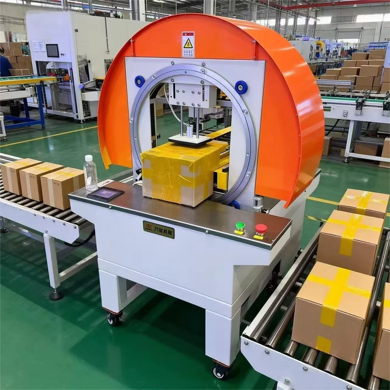 Automated-Carton-Wrapping-and-Sealing-Packing-Machine-Adhesive-Tape-Wrapping-Box-Carton-Sealing-and-Strapping-Machine