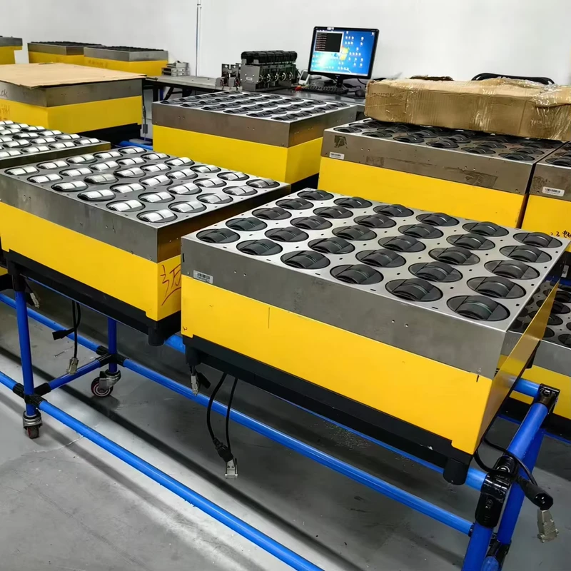 Automated-Sorting-Machine-Heavy-Duty-Swivel-Wheel-Sorter-for-Efficient-Product-Movement