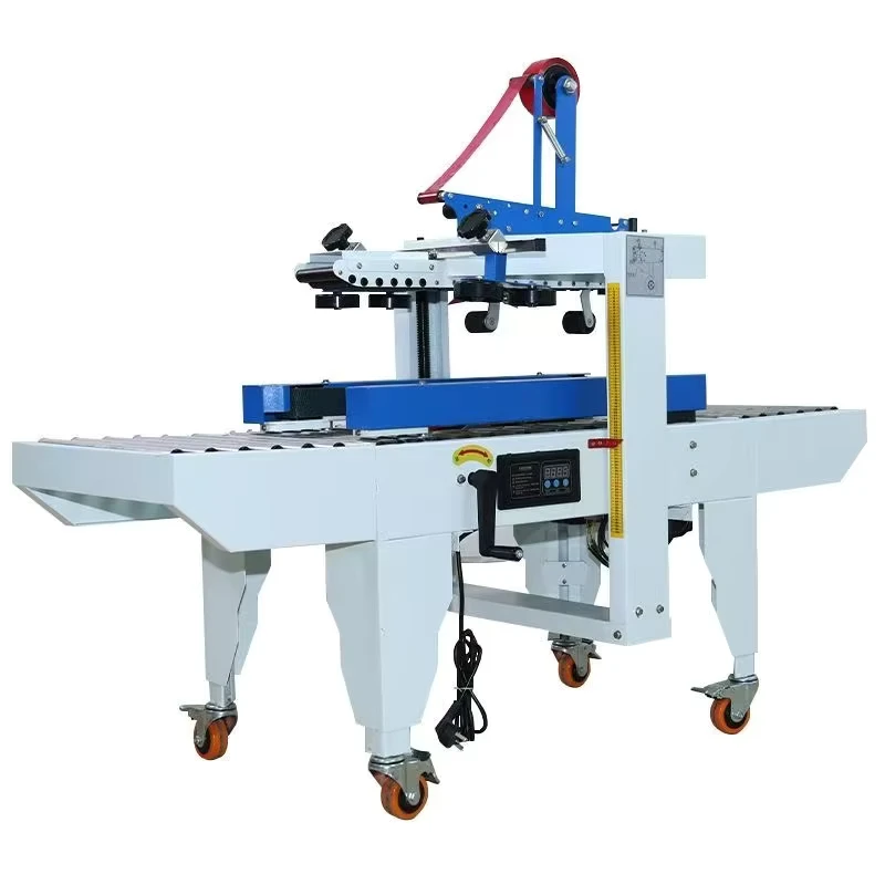 Automatic-Adhesive-Tape-Carton-Box-PP-Belts-Strapping-Packaging-Automatic-Sealing-Machines