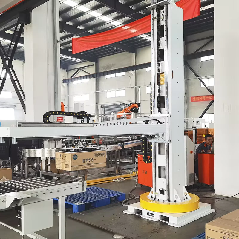 Automatic-Column-Palletizer-Machine-PLC-Robot-Carton-Box-Case-Packer-Packaging-Line-Tool-for-Food-Beverage-Bearing