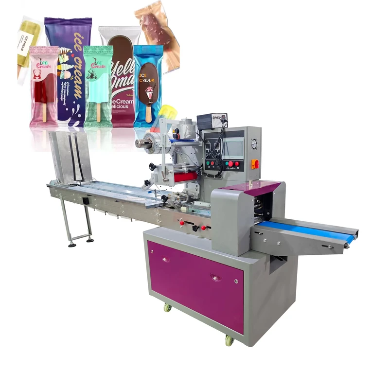 Automatic-Feeder-Horizontal-Wrapping-Flow-Pack-Packing-Machine-Ice-Cream-Lolly-Popsicle-Sticks-Gelato-Packaging-Machine