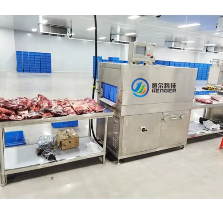 Automatic-Fresh-Beef-Pork-Sheep-Meat-Packaging-Line-Featuring-Plastic-Seal-Labeling-Machines-Core-PLC-Vacuum-Packing