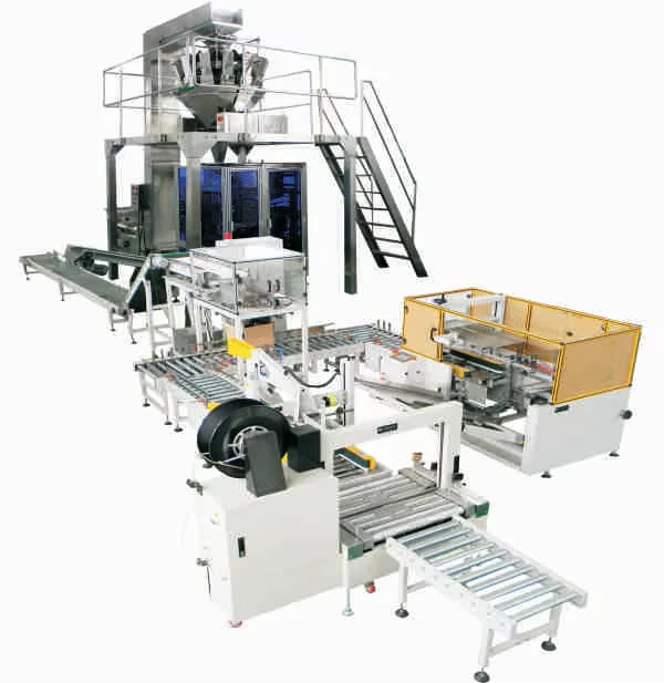 Automatic-High-Accuracy-Food-Grade-Packing-Production-Line-for-Bags-Foil-Carton-Filling-Machine-for-Snack-Rice-Bean-Coffee