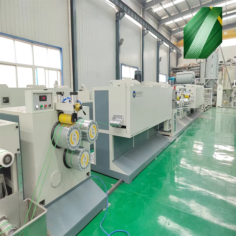 Automatic-High-Accuracy-PET-Plastic-Strapping-Strap-Band-Belt-Manufacturing-Extrusion-Machine-PLC-Gearbox-Engine-Motor-Pump