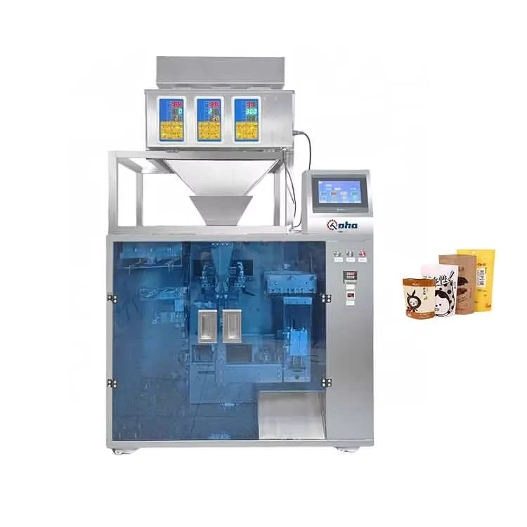 Automatic-High-Productivity-Eco-Friendly-Coffee-Bean-Cocoa-Granule-Filling-Machine-for-Food-Grade-1Kg-Stand-Up-Pouch-Bags-1