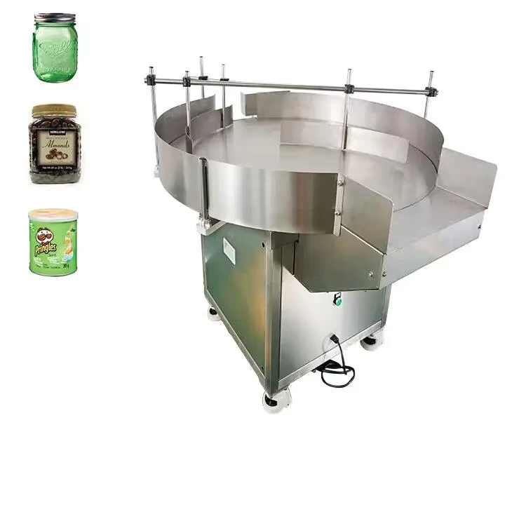 Automatic-Jar-cans-bottle-Unscrambler-Machine-Rotary-Feeding-Table-for-Bottles