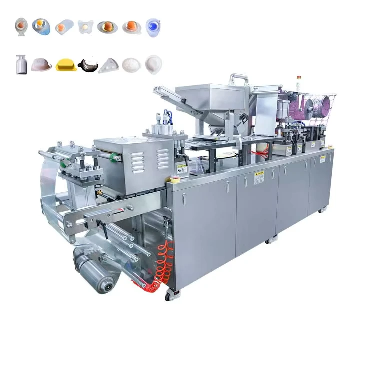 Automatic-Liquid-Blister-Packer-Aluminum-Foil-Blister-Pack-Butter-Filling-Sealing-Packing-Machine