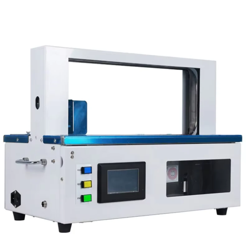 Automatic-Paper-Carton-Box-Strap-Banding-Tying-Machine-with-Gearbox-PLC-Core-Components-15kg-Lightweight