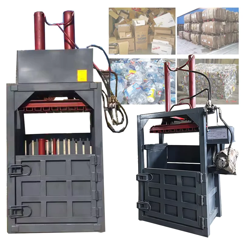 Automatic-Pet-Bottle-Baling-Machine-for-Rockwool-Mineral-Wool-Hydraulic-Cans-Plastic-Press-Baler-Machine-1