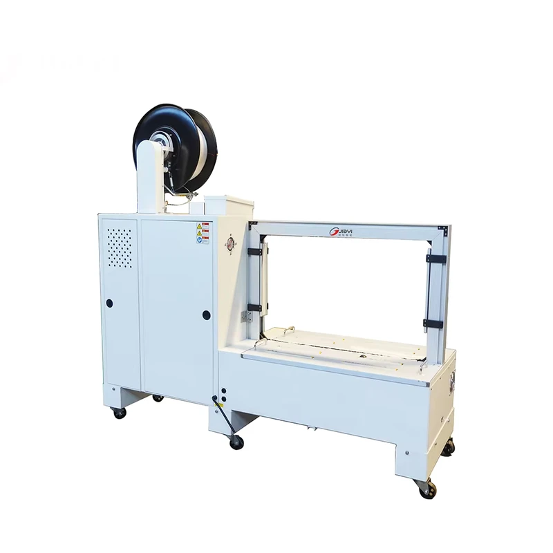 Automatic-Pneumatic-Plastic-Carton-Case-Strapping-Machine-with-High-Accuracy-for-Food-Textiles-Packaging