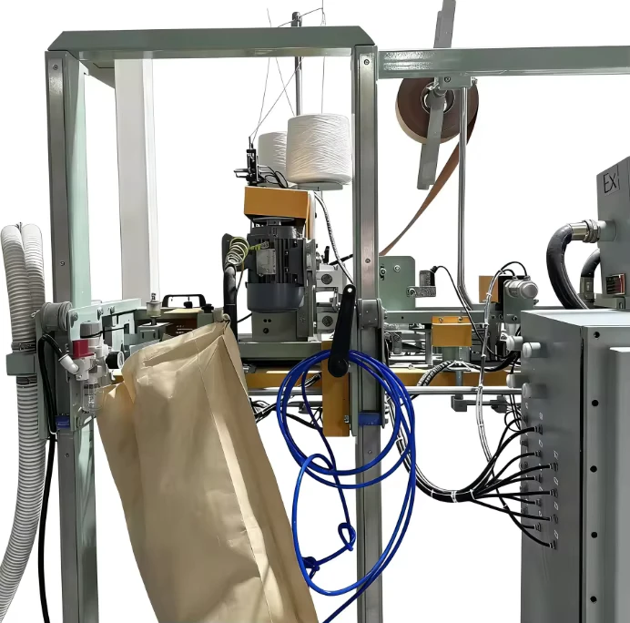 Automatic-Pneumatic-Woven-Bag-Upright-Bag-Sewing-Machine-High-Accuracy-Easy-to-Operate-Used-As-Auxiliary-Packaging-Equipment-1