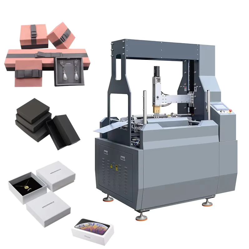 Automatic-Rigid-Small-Box-Wrapping-Forming-Making-Machine-Shoes-Box-Making-Machine-Paper-Folding-Processing