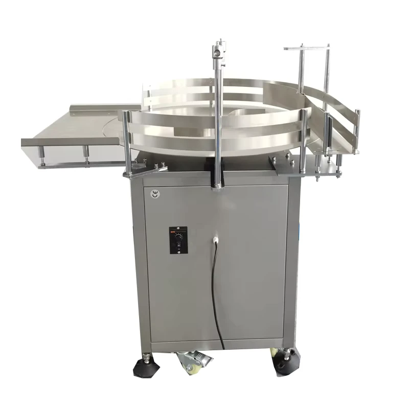 Automatic-Round-Plastic-Glass-Bottle-Accumulation-Unscrambler-Turntable-Sorter-Rotary-Bottle-Sorting-Machine