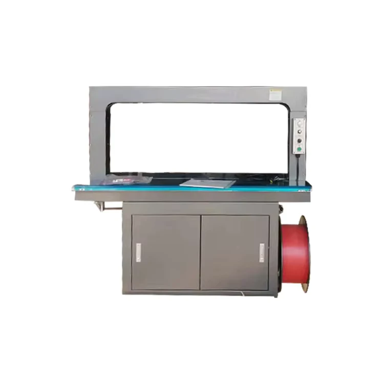 Automatic-Strapping-Machine-for-Corrugated-Carton-Box-Packaging-Package-Machinery-Strap-Machine