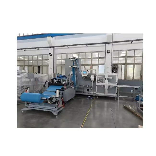 Automatic-Surgical-Drape-Making-Machine-Hot-Melt-Glue-Adhesive-Tape-Bed-Sheer-Making-and-Folding-Machine