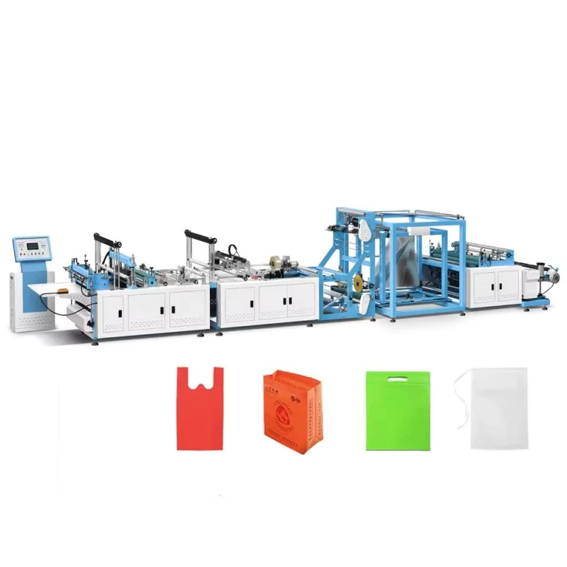 Automatic-Ultrasonic-Polythene-Non-Woven-Shopping-Bag-Making-Machine-PLC-Motor-Bearing-Multifunctional