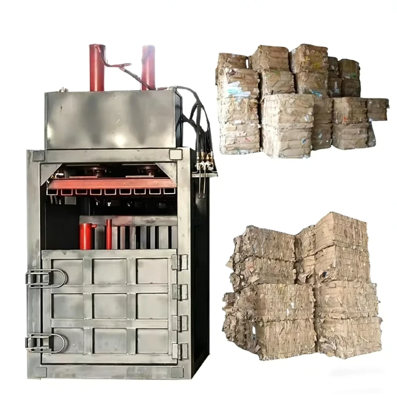 Automatic-Vertical-Cardboard-Baler-Baling-Press-Machine-Cotton-Bale-Press-Machine