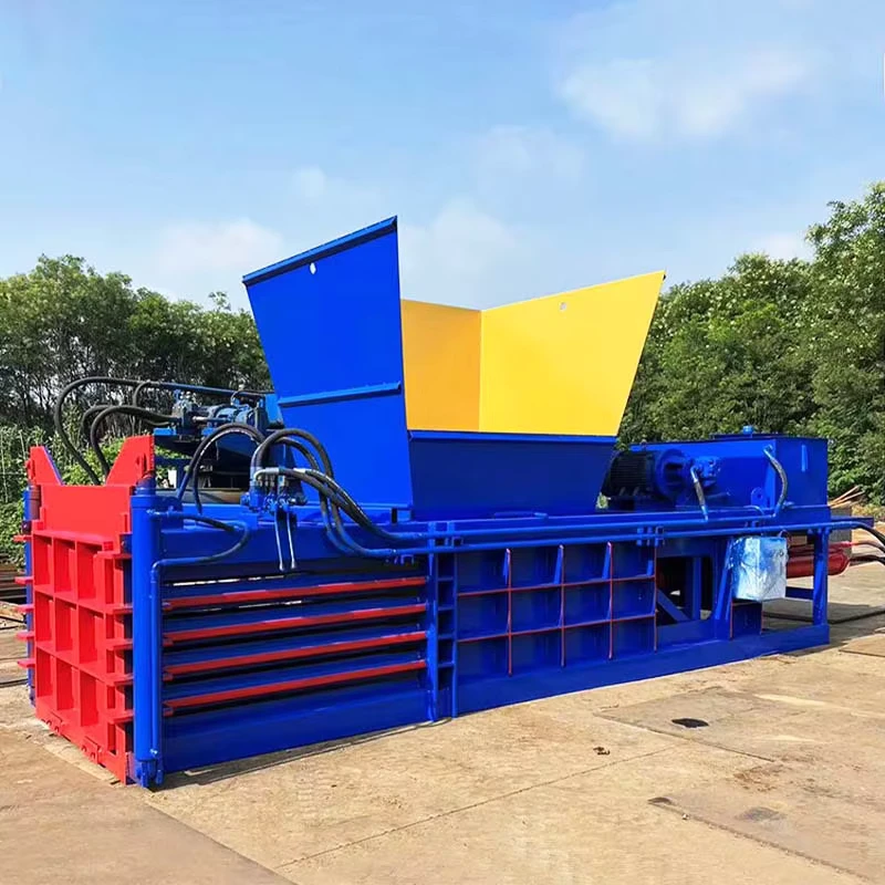 Automatic-Waste-Paper-Compress-Baler-Cardboard-Hydraulic-Baler-Machine-Horizontal-Baling-Press-Machine-1