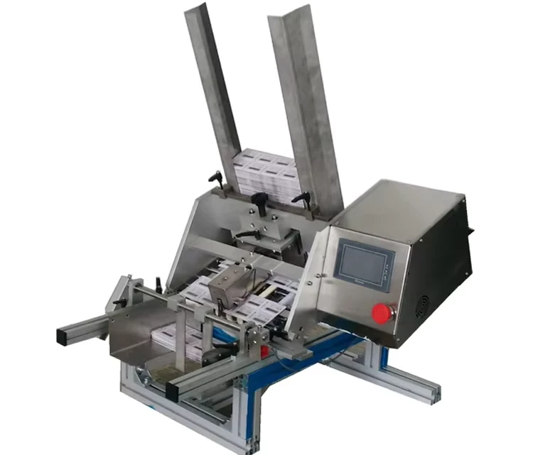 Auxiliary-Packaging-Equipment-Automatic-Friction-Cards-Collator-Paper-Feeder-Machine