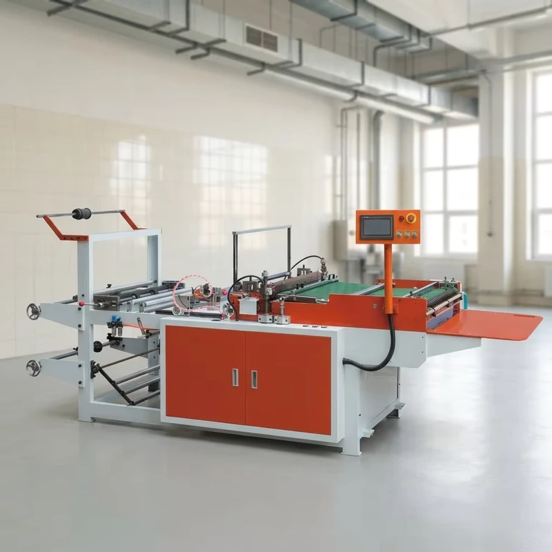 Baihao-RF720-Zhejiang-High-Speed-Side-Sealing-Plastic-Bag-Making-Machine-220V-PLC-Motor-Bearing