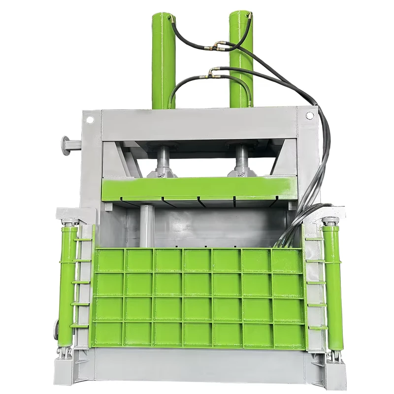 Bestselling-High-quality-Hydraulic-All-steel-Plate-Vertical-Hydraulic-Baler-Capable-of-Compressing-Various-Materials-1