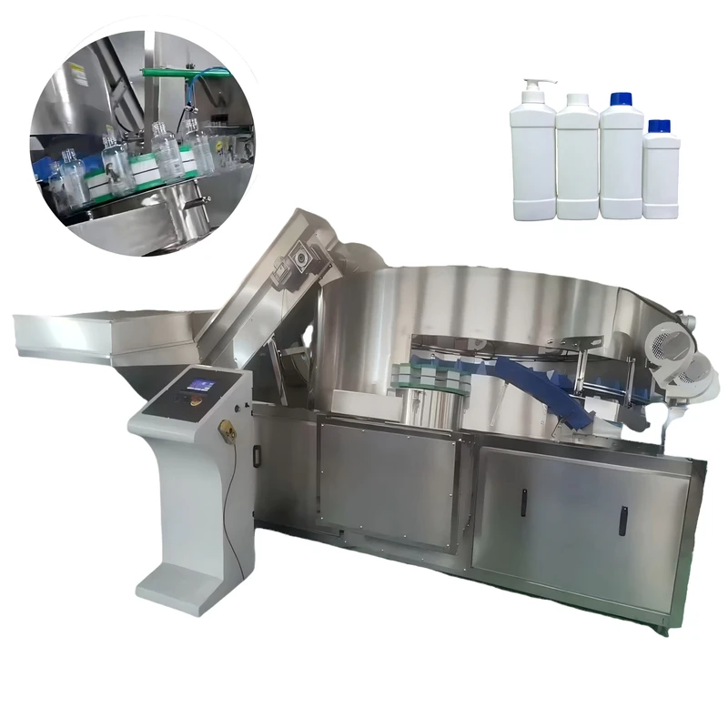 Bottle-Unscrambler-Square-Plastic-Milk-Bottle-Water-Bottle-Sorting-Machine-Bottle-Feeder-for-Filling-and-Labeling-Line