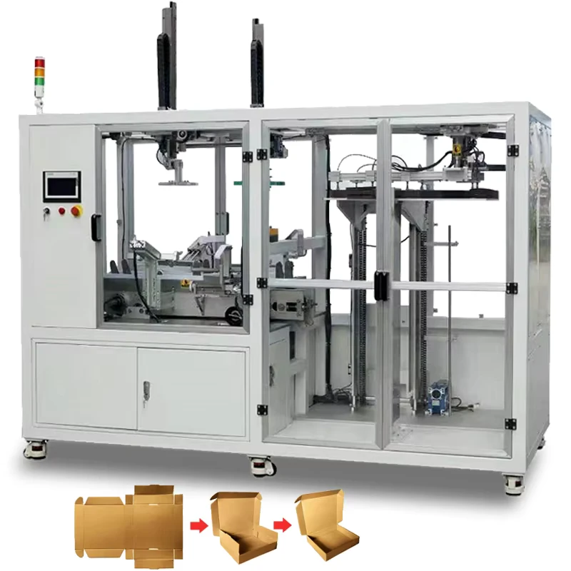 Box-Folding-Machine-Hot-Melt-Glue-Box-Forming-Automatic-Case-Packing-Machine