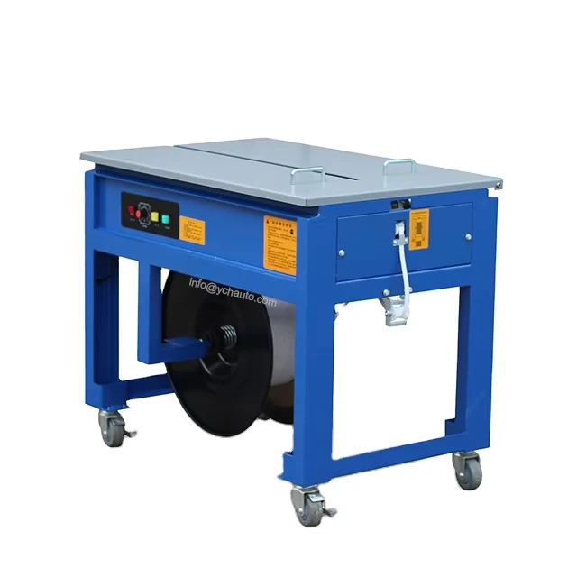 Bundle-Packaging-Machines-Assembly-Line-Box-Bundling-Plastic-Packing-12mm-Polypropylene-Strap-Semi-Strapping-Machine
