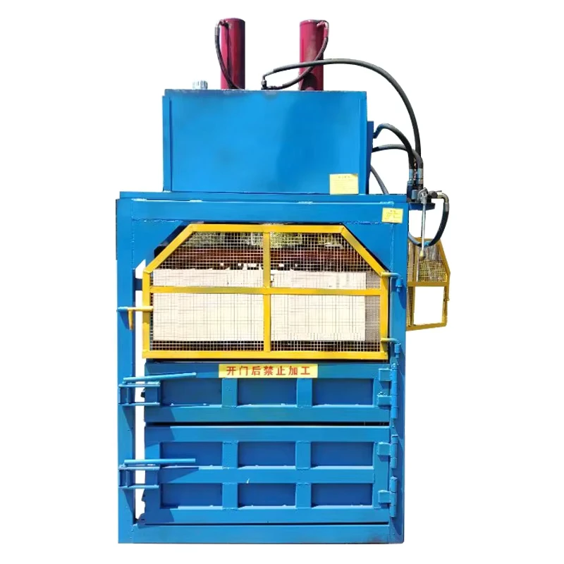 CE-Certification-Hydraulic-Baling-Press-Machine-Vertical-Cardboard-Baler-Cotton-Baling-Press-1