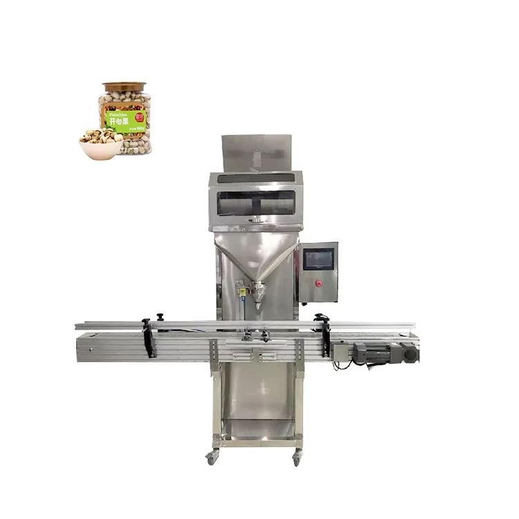 CE-Certified-Food-Grade-Stainless-Steel-PLC-Controlled-Fully-Automatic-Granule-Filling-Line-for-Bags-Coffee-Beans-Grains-Capping