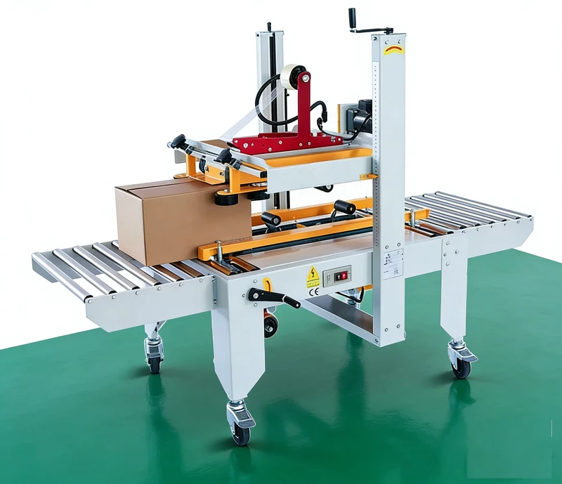 CE-Certified-High-Speed-Automatic-Packaging-Line-Labor-Saving-Carton-Sealer-for-Multiple-Carton-Size
