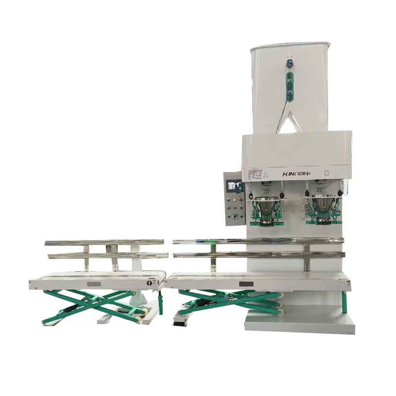 China-Factory-Supply-2.5kg-5kg-10kg-25kg-New-Quantitative-Packaging-Machine-Flour-Dual-Station-Packaging-Machine-Conveyor-Belt