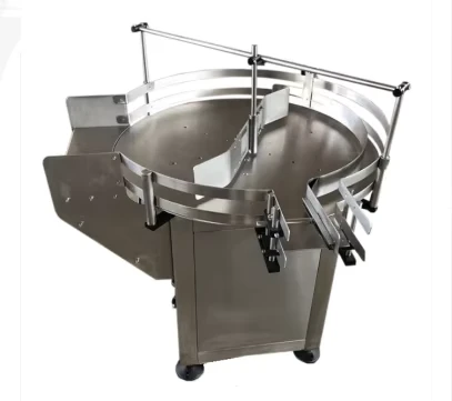 China-Supplier-Bottle-Unscramble-Loading-Accumulator-Collection-Turntables-Round-Bottle-Turn-Rotary-Accumulation-Table-1
