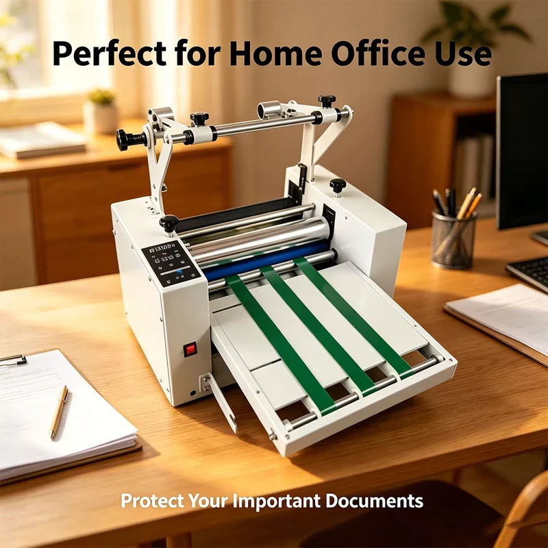 Compact-330Mm-8350P-Laminating-Machine-With-Anti-Curl-System-for-Paper-and-Office-Document-Applications