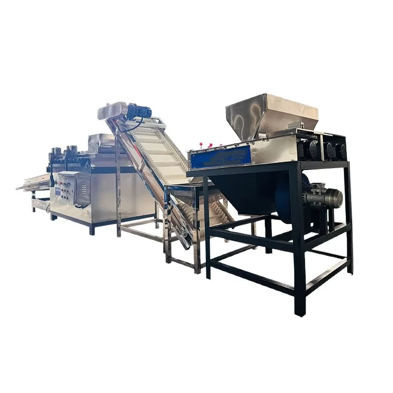 Complete-Peanut-Crumb-Production-Line-Automatic-Peanut-Peeling-Crushing-Sorting-Packing-Machine-for-Food-Factory