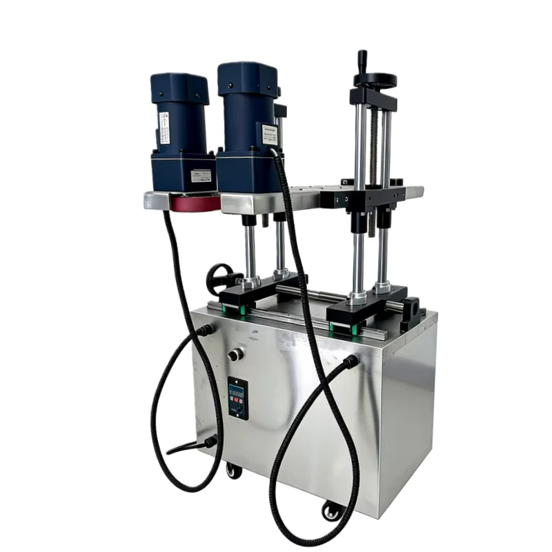 Cosmetic-Beverage-Chemical-Spray-Glass-Dropper-Bottle-Lid-Transfer-Conveyor-System-Bottle-Closing-Capping-Machine-Assembly-Line