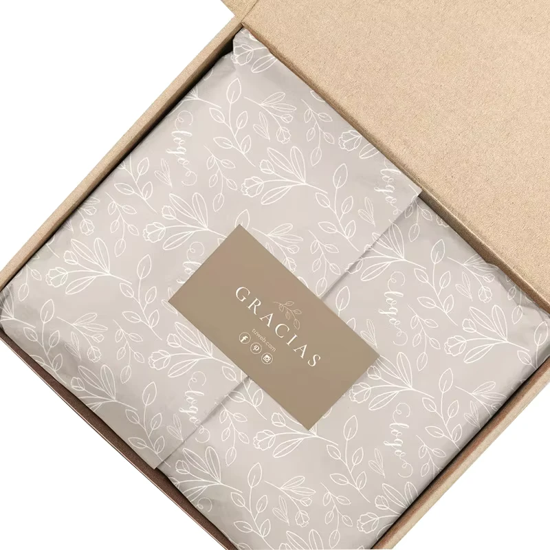 Custom-17gsm-Christmas-Kraft-Gift-Wrapping-Paper-Tissue-Paper-Flower-Design-Coating-Material-Wax-for-Socks-Size-Customizable