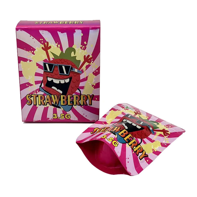 Custom-Printed-3.5-Mylar-Bags-and-Box-Packaging-Smell-Proof-for-Food