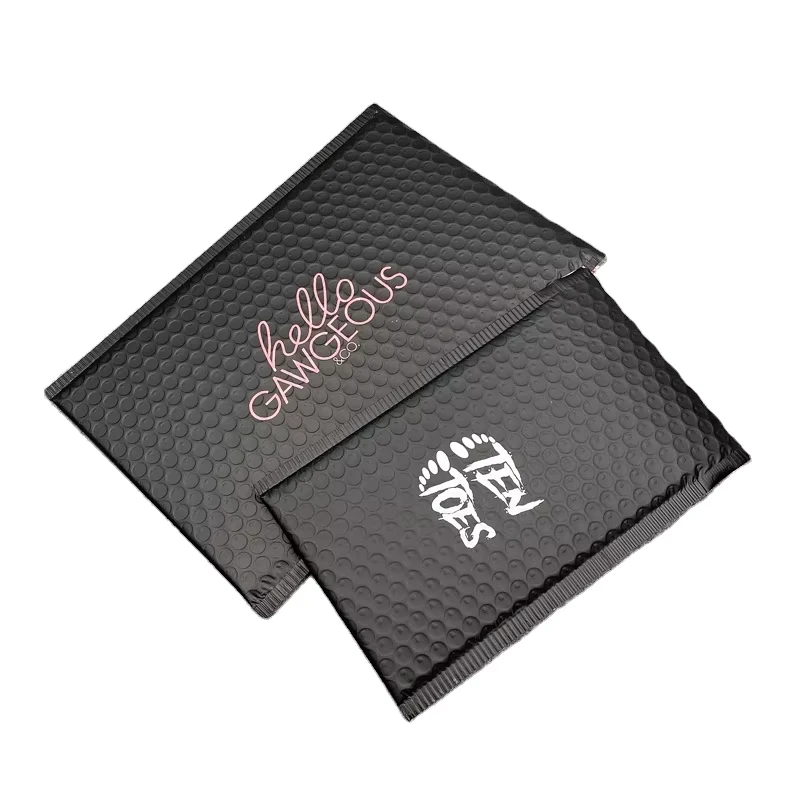 Custom-Printed-Black-Poly-Bubble-Mailers-Self-Sealing-Bulk-Padded-Shipping-Supplies-Packaging-Materials-Envelopes-Bags