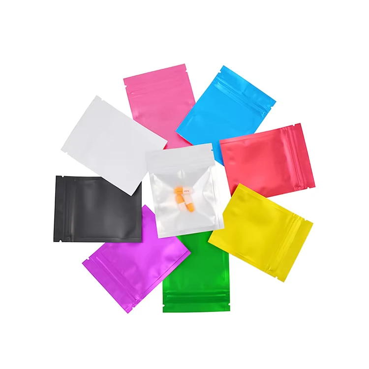 Custom-Resealable-Laminated-Smell-Proof-Metallic-Mylar-Clear-Candy-Snack-Nut-Food-Packaging-Transparent-Plastic-Bag