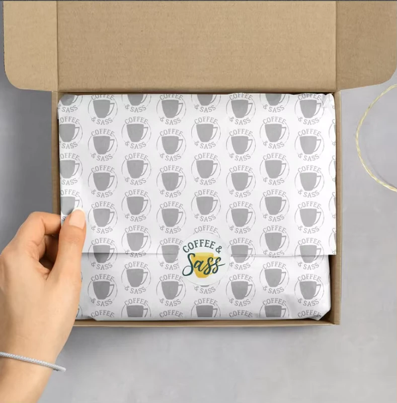 Custom-Text-Logo-Brand-Pattern-Packaging-Tissue-Wrapping-Paper